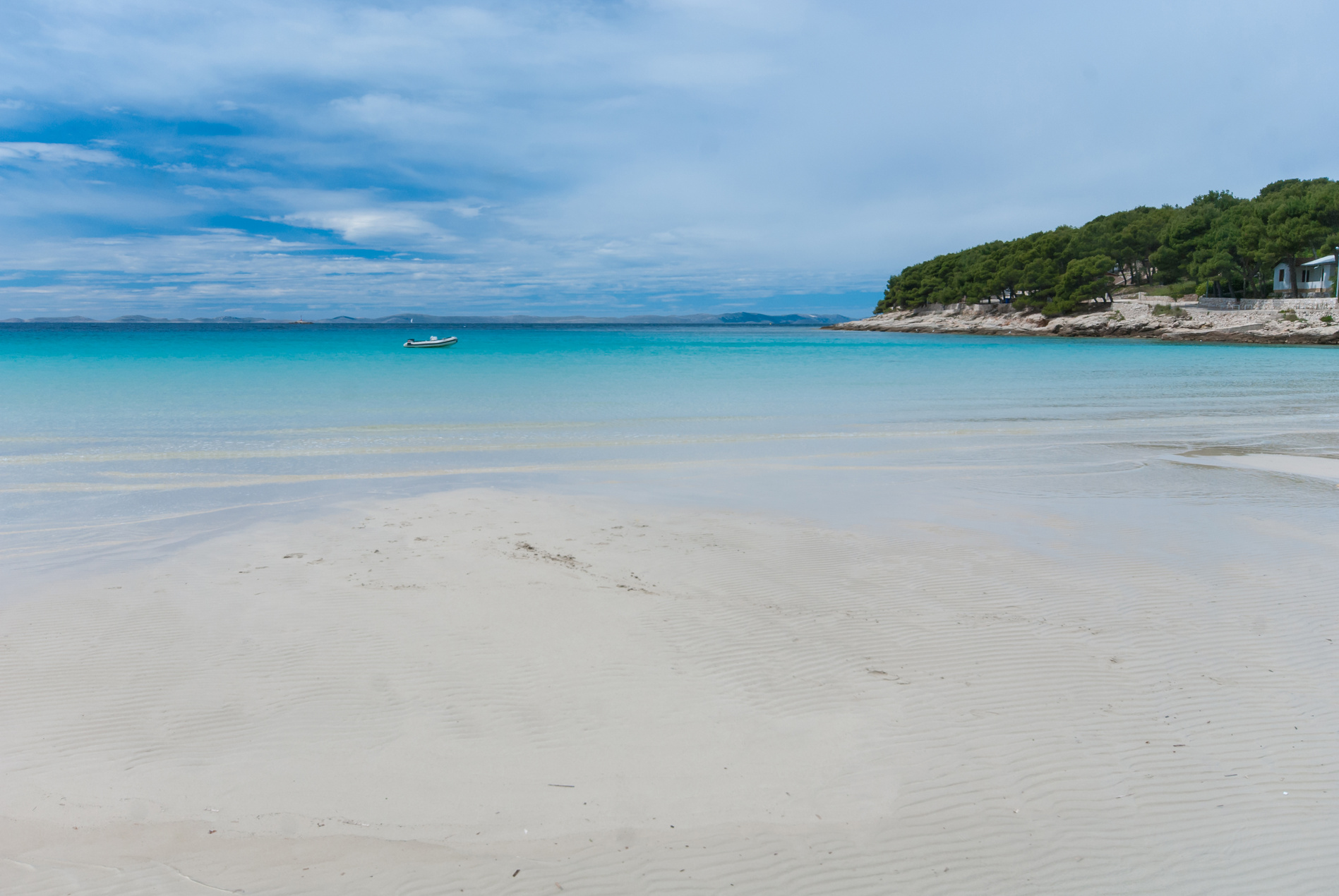 beautiful bay Slanica on Murter Island, Dalmatia, Croatia